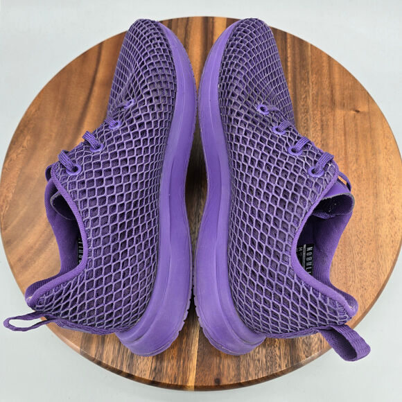 Nobull Mesh Runner Shoes Women's 7.5 Purple Training Lace Up Athletic Sneakers - Picture 5 of 10